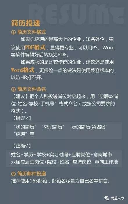 兼职简历文案没亮点这样改让HR眼前一亮