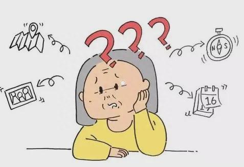 兼职工作小心失忆预防记忆下降的方法。